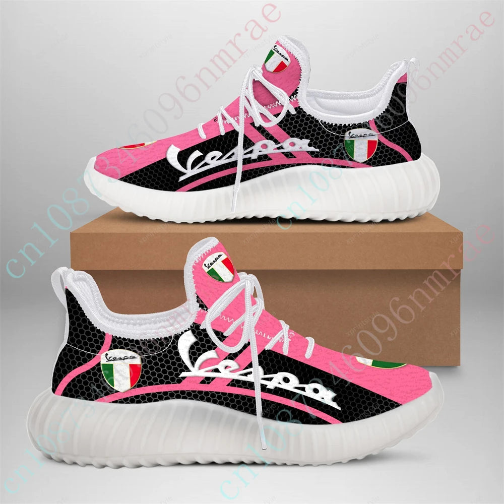 Vespa Sports Shoes For Men Lightweight Male Sneakers Big Size Men's Sneakers Unisex Tennis Casual Running Shoes Custom Logo