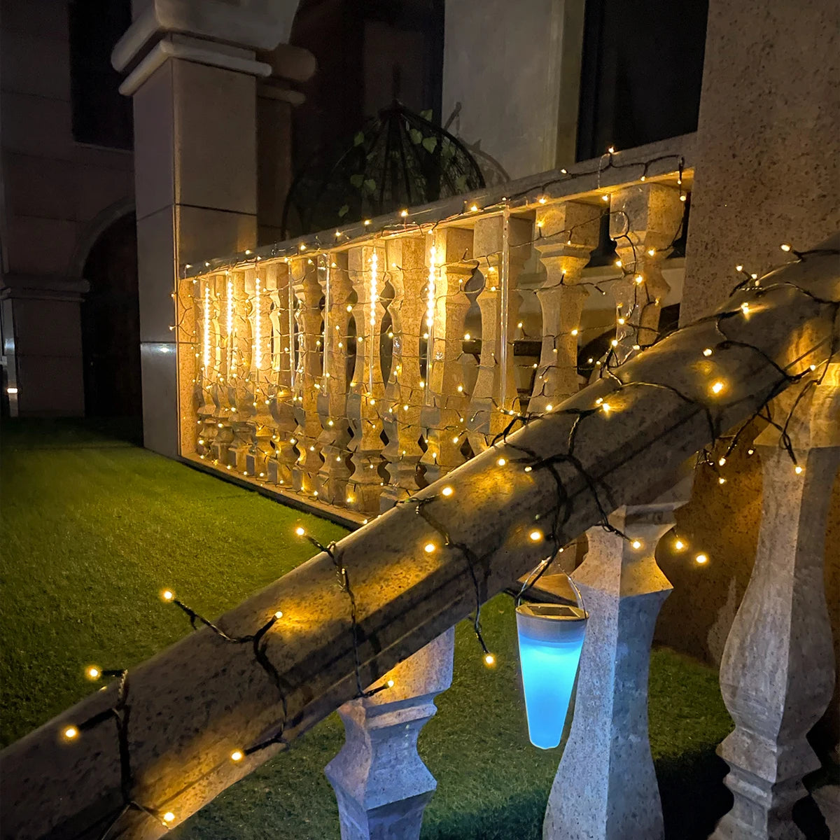 High Bright Twinkle Star LED String Fairy Lights Waterproof 220V 110V Garden Wedding Christmas Outdoor Patio Garland Decoration