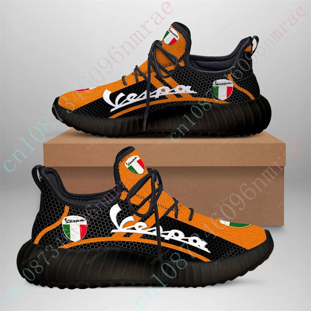 Vespa Sports Shoes For Men Lightweight Male Sneakers Big Size Men's Sneakers Unisex Tennis Casual Running Shoes Custom Logo