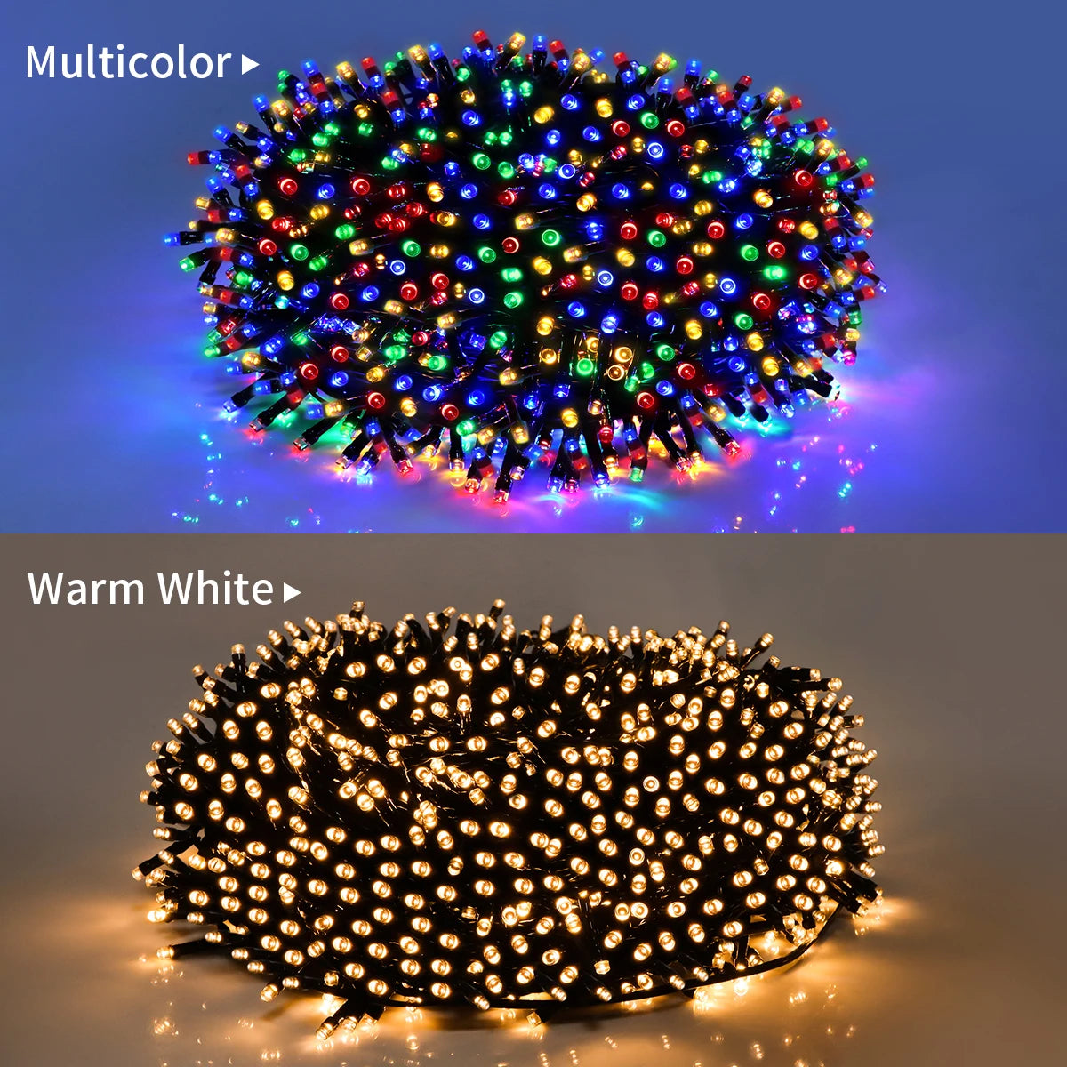High Bright Twinkle Star LED String Fairy Lights Waterproof 220V 110V Garden Wedding Christmas Outdoor Patio Garland Decoration