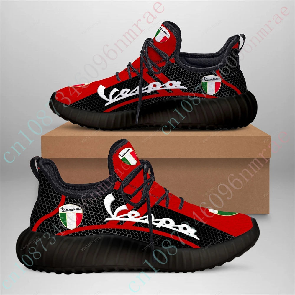 Vespa Sports Shoes For Men Lightweight Male Sneakers Big Size Men's Sneakers Unisex Tennis Casual Running Shoes Custom Logo