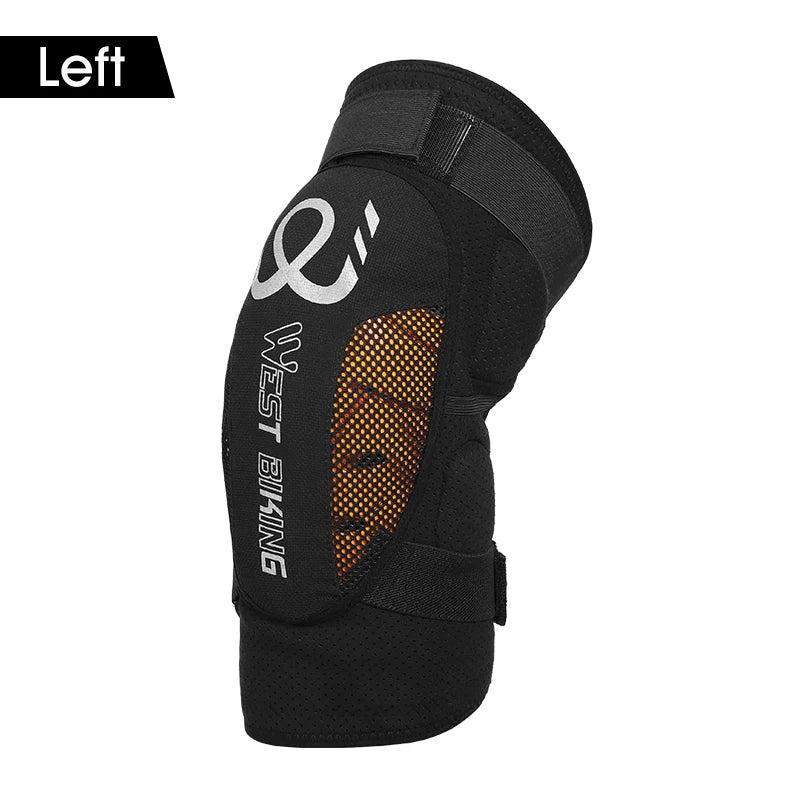 WEST BIKING Cycling Knee Pads Compression Knee Support Sleeve Outdoor Sports Protector Bicycle Basketball Run Fitness Equipment